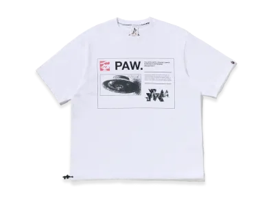 A BATHING APE x KAZUKI KURAISHI Whole Earth S/S Tee "White"