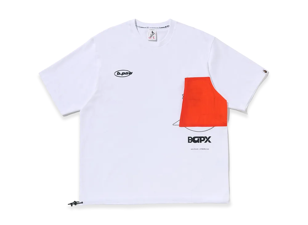 A BATHING APE x KAZUKI KURAISHI Bapx Pocket SS Tee "White"