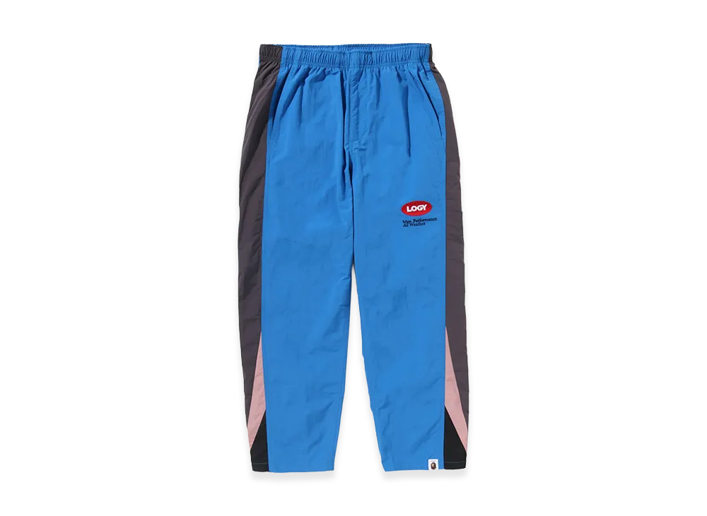 A BATHING APE x KAZUKI KURAISHI Spaceship Uniform Track Pants "Blue"