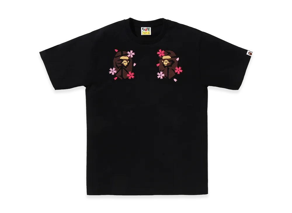 A BATHING APE Sakura Souvenir Tee "Black"