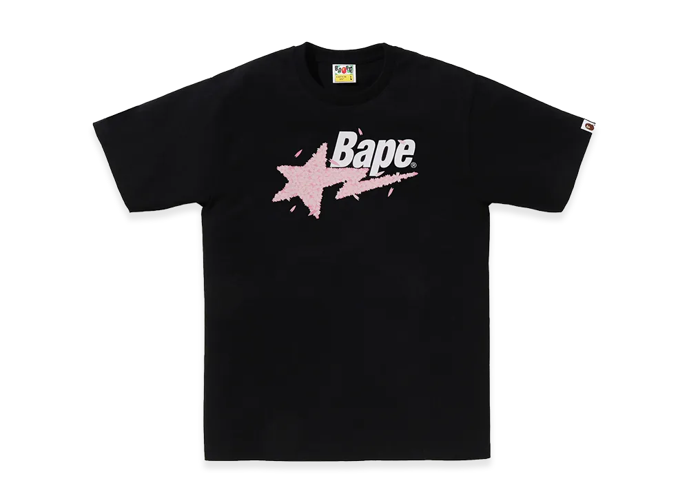 A BATHING APE Sakura Sta Tee "Black"