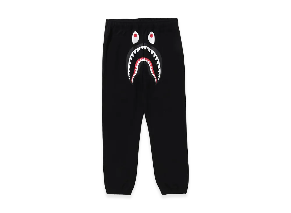 A BATHING APE Shark Sweat Pants "Black"
