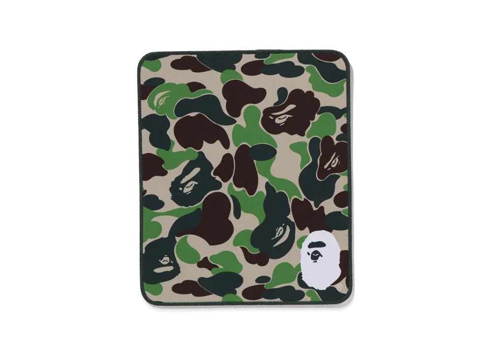 A BATHING APE ABC Camo Mouse Pad "Green"
