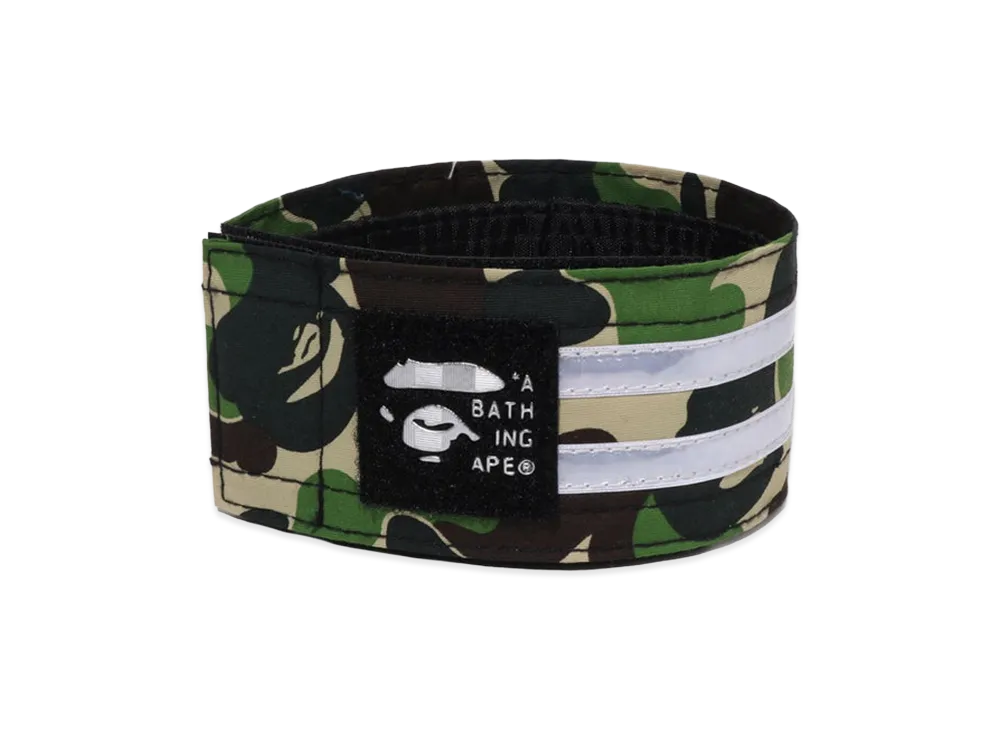 A BATHING APE ABC Camo Reflective Ankle Band "Green"
