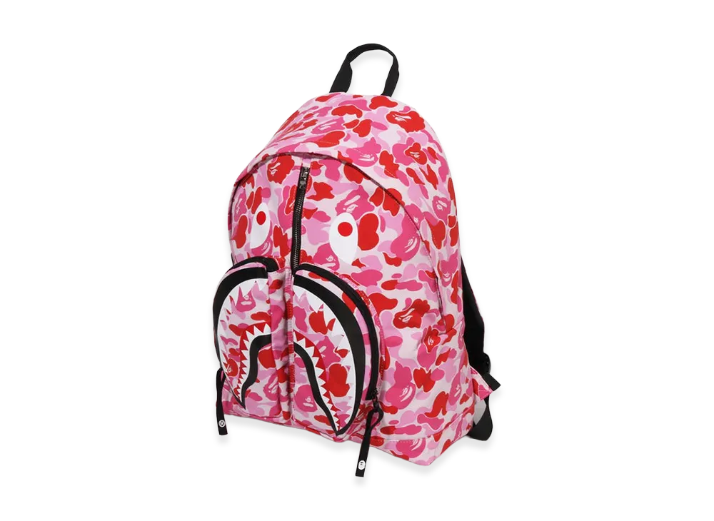 A BATHING APE ABC Camo Shark Daypack "Pink"