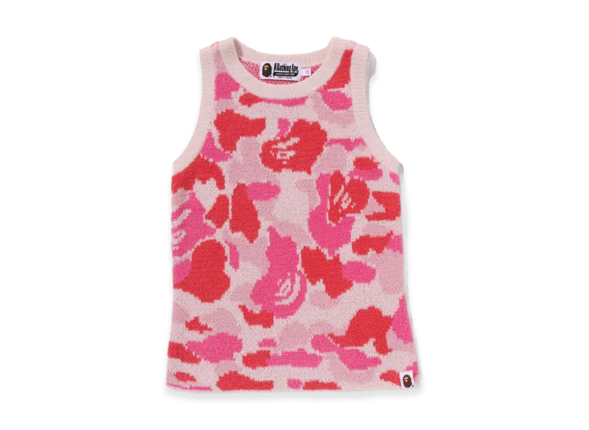 A BATHING APE Women's ABC Camo Towel Jacquard Tank Top A BATHING APE Women's ABC Camo Towel Jacquard Tank Top