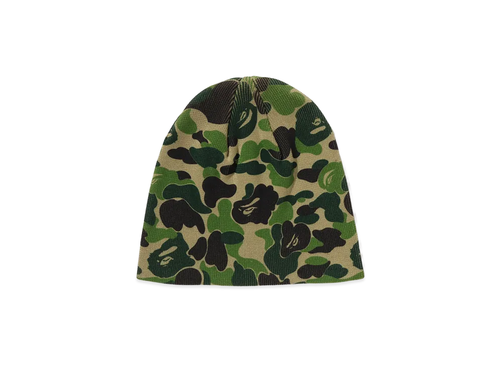 A BATHING APE Women's ABC Camo Beanie "Green"