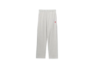 A BATHING APE Women's Heart Badge Sweat Pants "Gray"