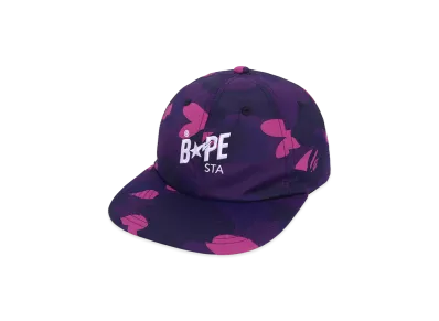 A BATHING APE Bape STA Panel Cap "Purple"