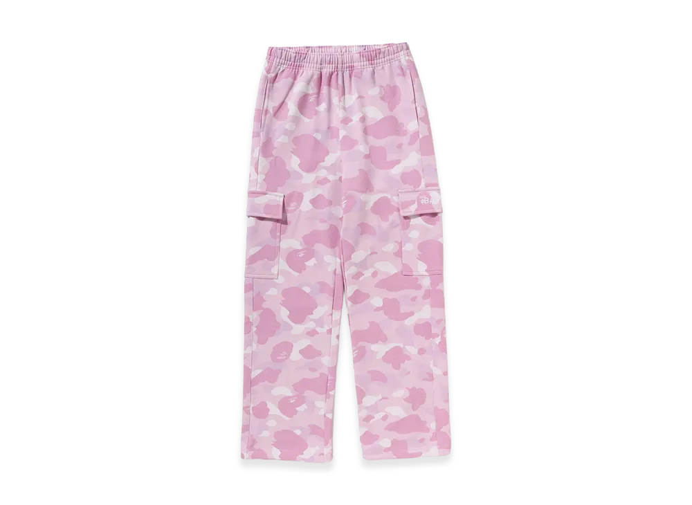 A BATHING APE Women's Straight Sweat Pants "Pink"