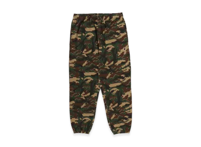 A BATHING APE Glitch Woodland Camo Relaxed Fit Sweat Pants "Green"
