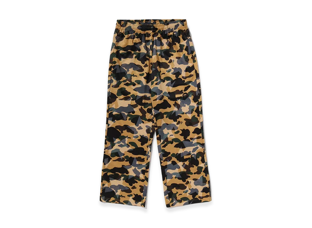 A BATHING APE Sta Mesh Sweatpants "Yellow"