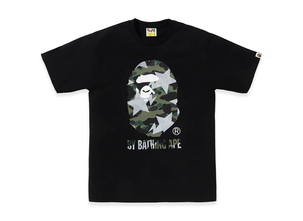 A BATHING APE By Bathing Ape Tee "Black/Green"