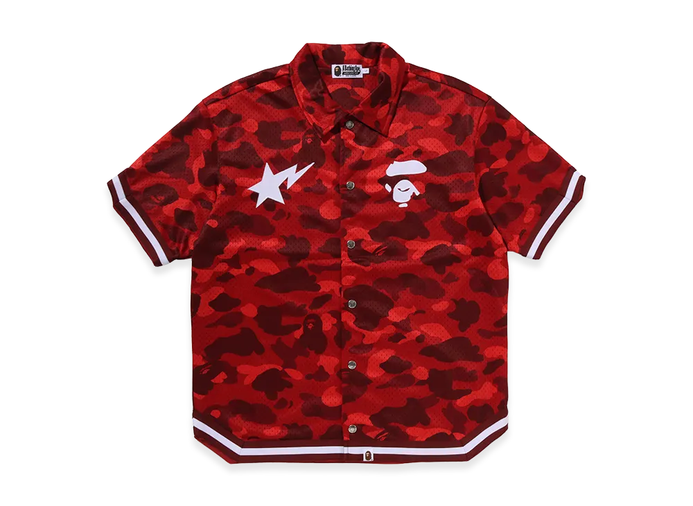 A BATHING APE Warm Up SS Shirt "Red"