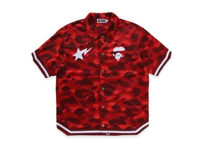 A BATHING APE Warm Up SS Shirt "Red"