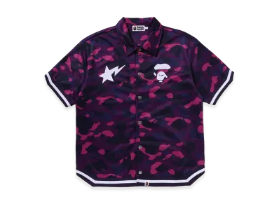 A BATHING APE Warm Up SS Shirt "Purple"