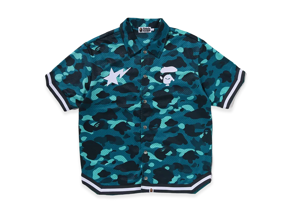 A BATHING APE Warm Up SS Shirt "Green"