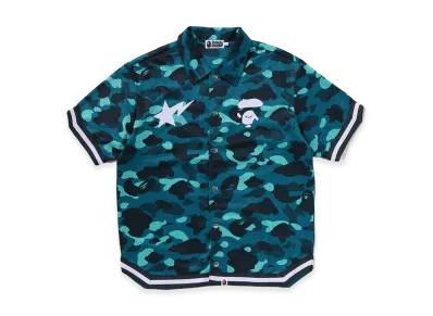 A BATHING APE Warm Up SS Shirt "Green"