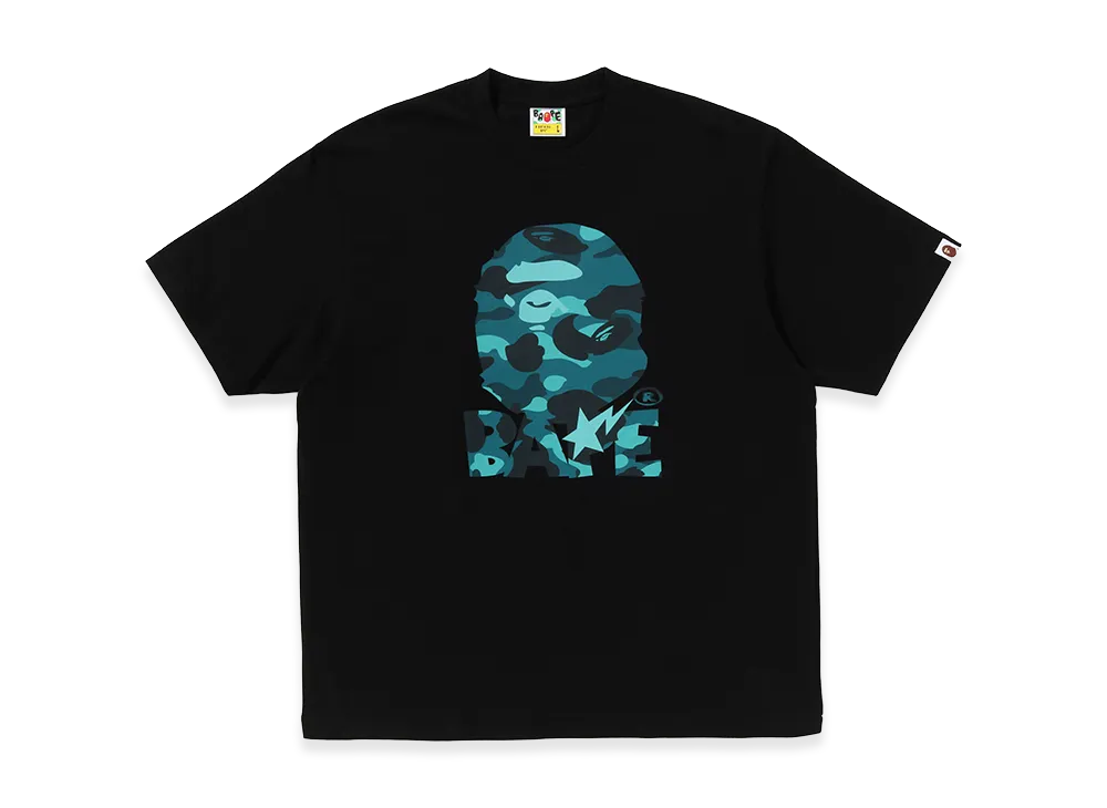A BATHING APE Ape Head Relaxed Fit Tee "Black"