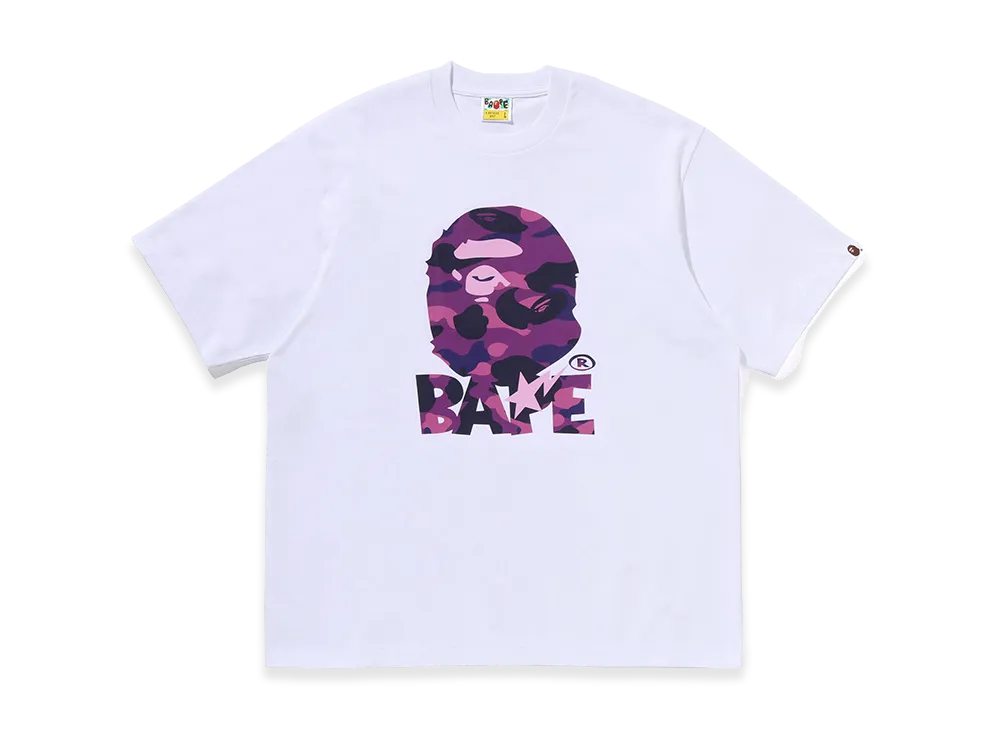 A BATHING APE Ape Head Relaxed Fit Tee "White"