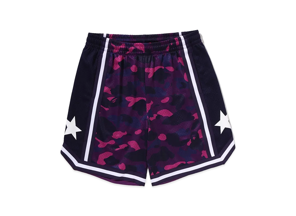 A BATHING APE Mesh Relaxed Fit Shorts "Purple"