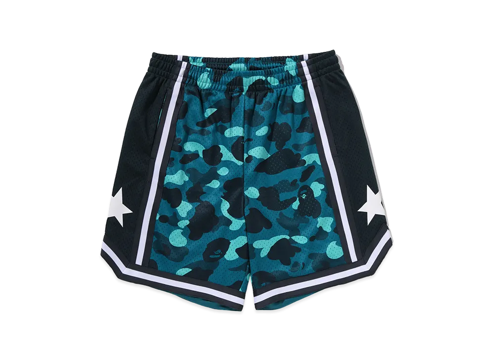 A BATHING APE Mesh Relaxed Fit Shorts "Green"
