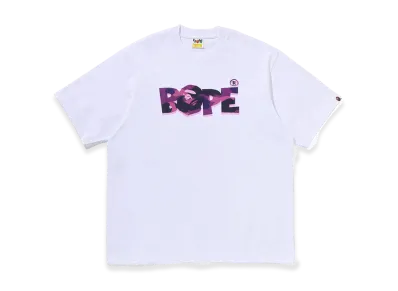 A BATHING APE Bape Logo Relaxed Fit Tee "White"