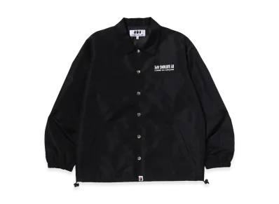 A BATHING APE x COMME des GARCONS Coach Jacket "Black"