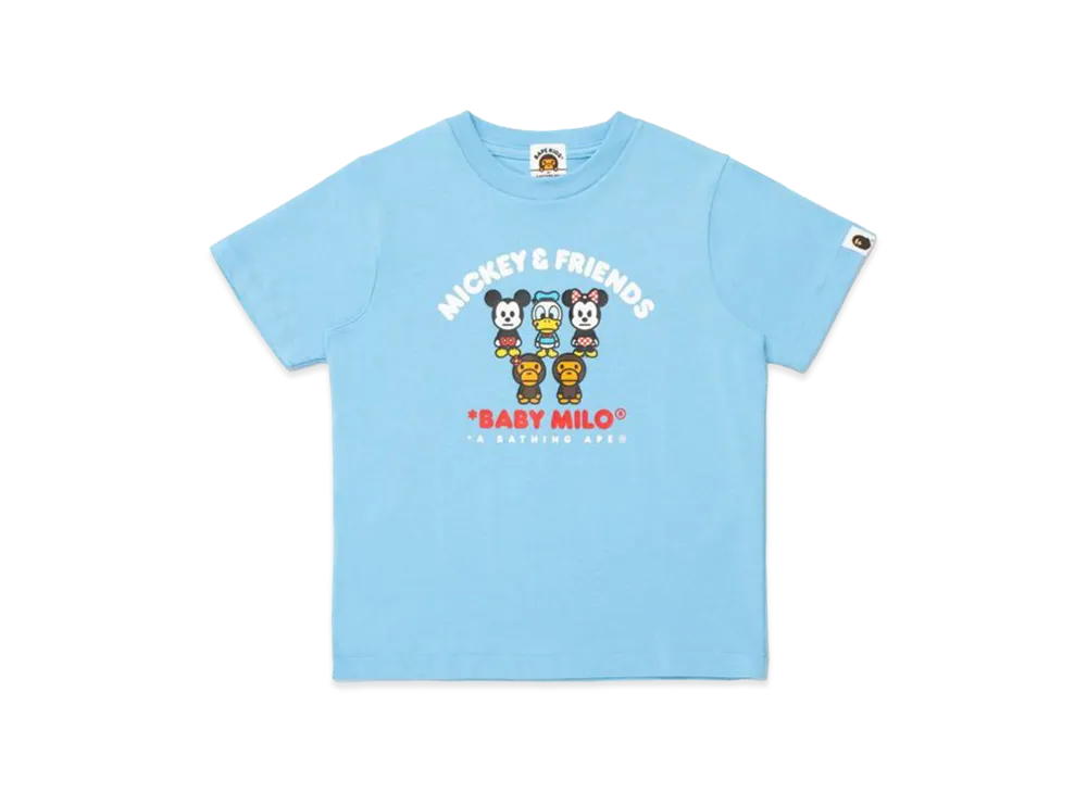 A BATHING APE x Disney Kids Mickey & Friends Baby Milo Tee "Sax"