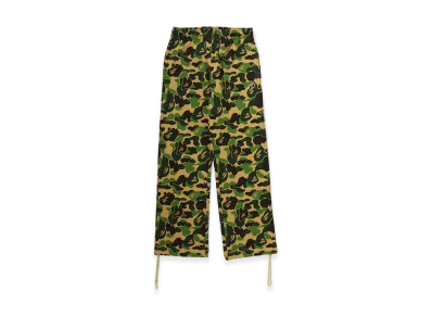 A BATHING APE ABC Camo One Point Relaxed Fit Sweatpants "Green"
