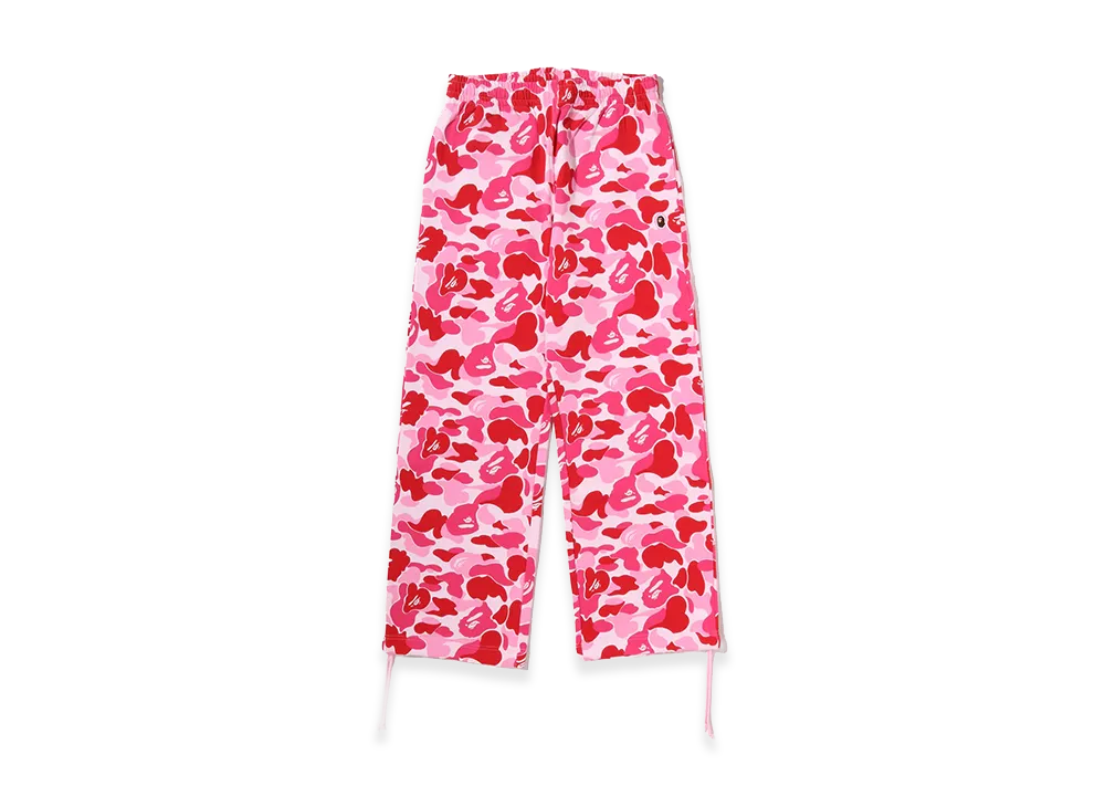 A BATHING APE ABC Camo One Point Relaxed Fit Sweatpants "Pink"
