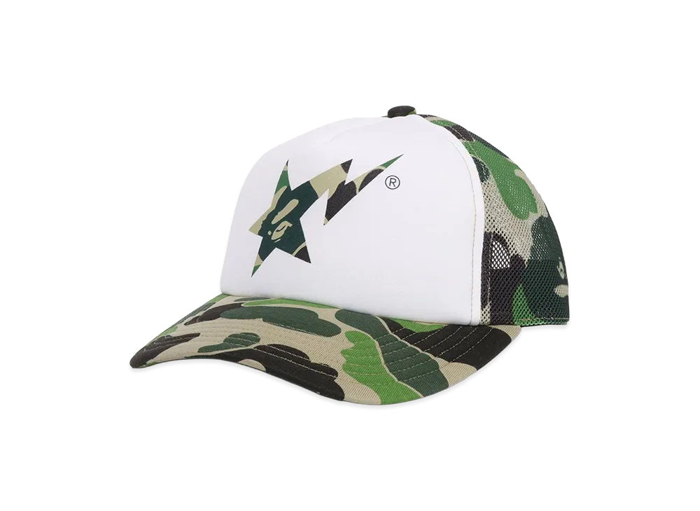 A BATHING APE ABC Camo Sta Mesh Cap "Green"