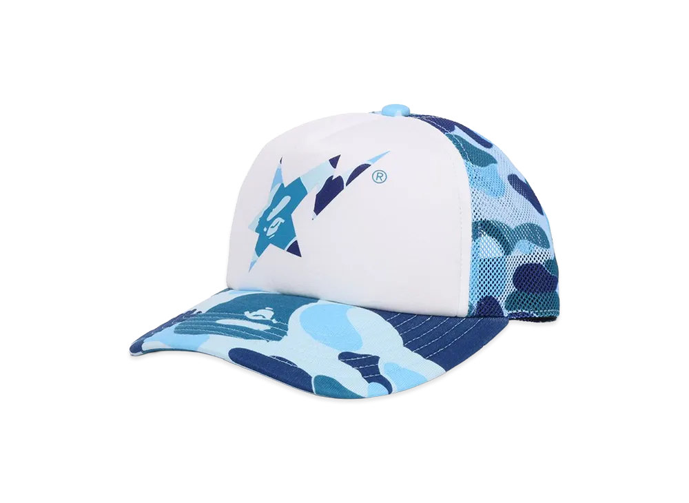 A BATHING APE ABC Camo Sta Mesh Cap "Blue"