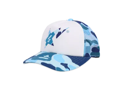 A BATHING APE ABC Camo Sta Mesh Cap "Blue"