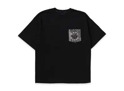 A BATHING APE Bape Black Pocket Tee "Black"