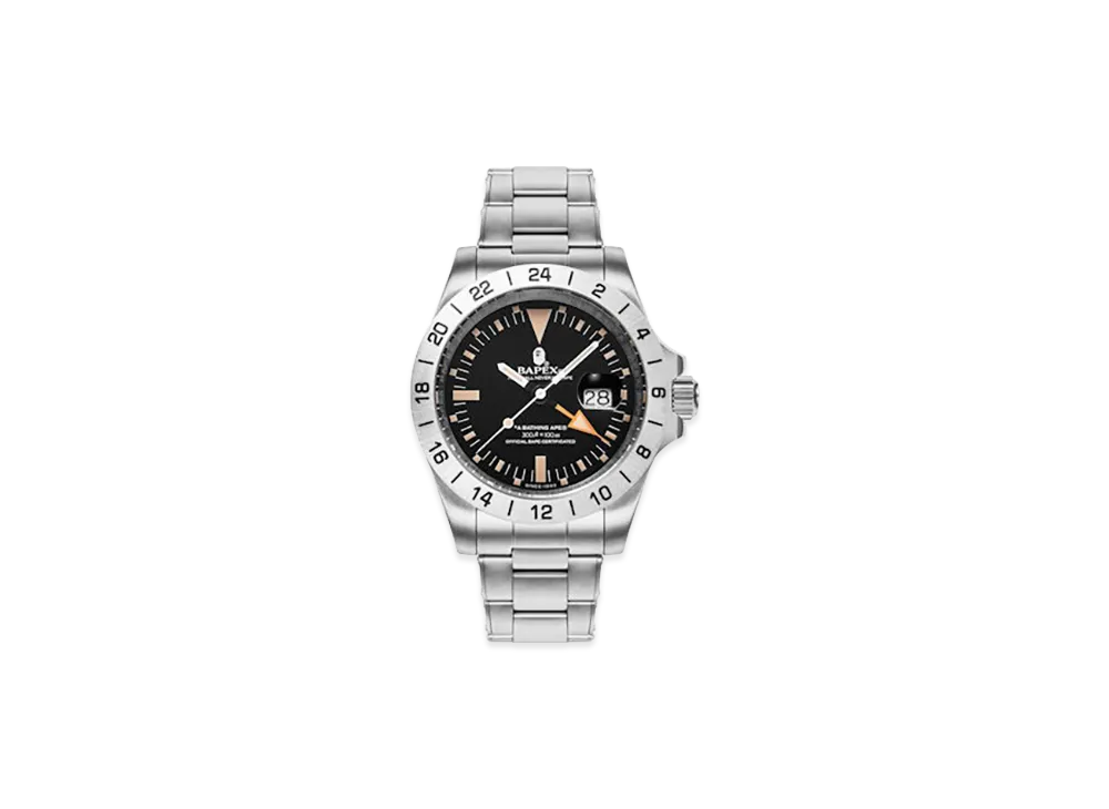 A BATHING APE Type 8 Bapex "Silver"