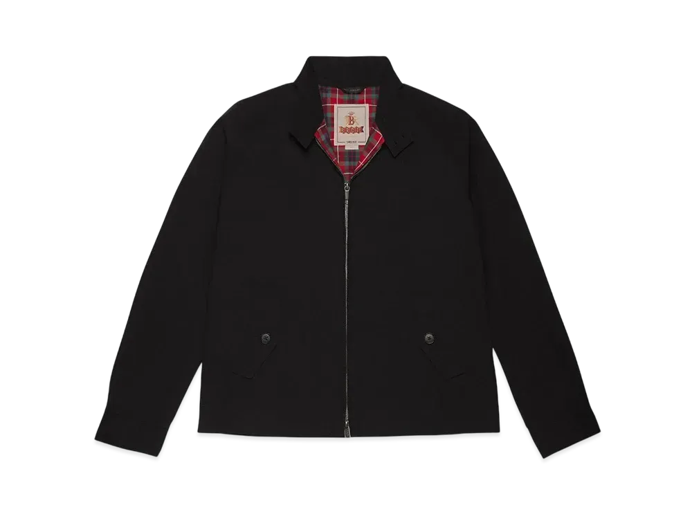 BARACUTA Driving Jacket "Black"
