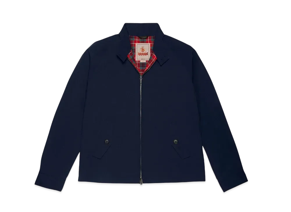 BARACUTA Driving Jacket "Navy"