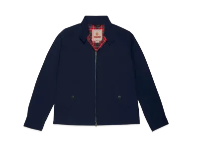 BARACUTA Driving Jacket "Navy"