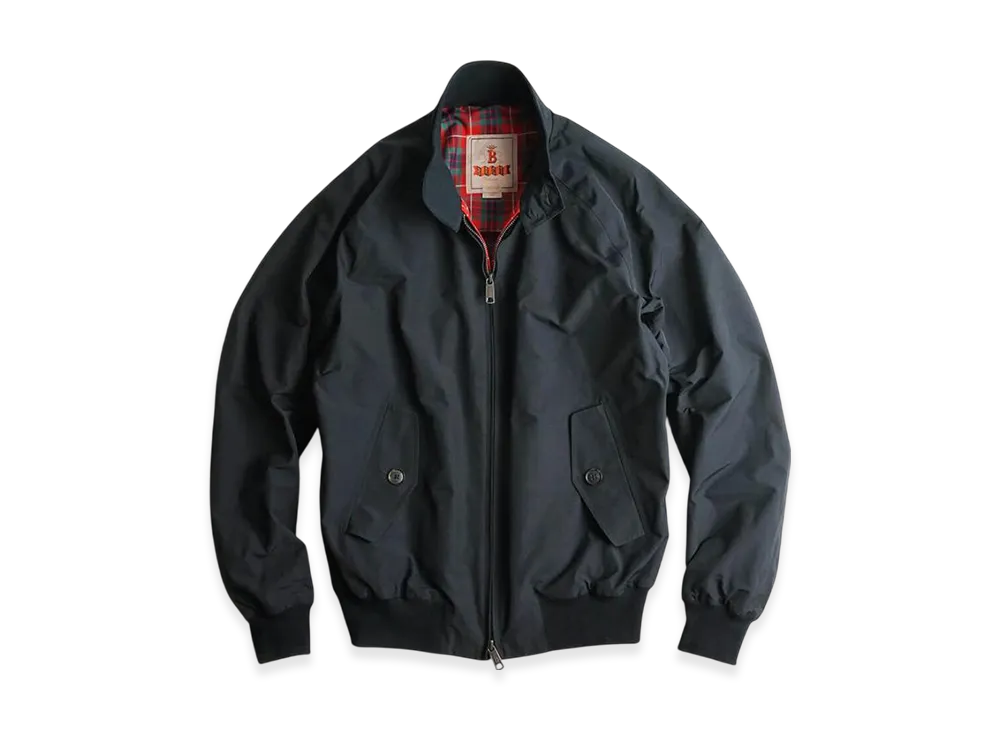 BARACUTA G9 Classic Harrington Jacket "Dark Navy"
