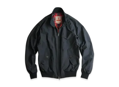 BARACUTA G9 Classic Harrington Jacket "Dark Navy"