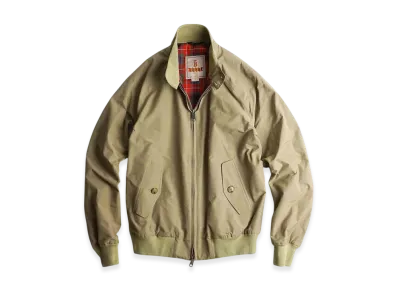 BARACUTA G9 Classic Harrington Jacket "Tan"