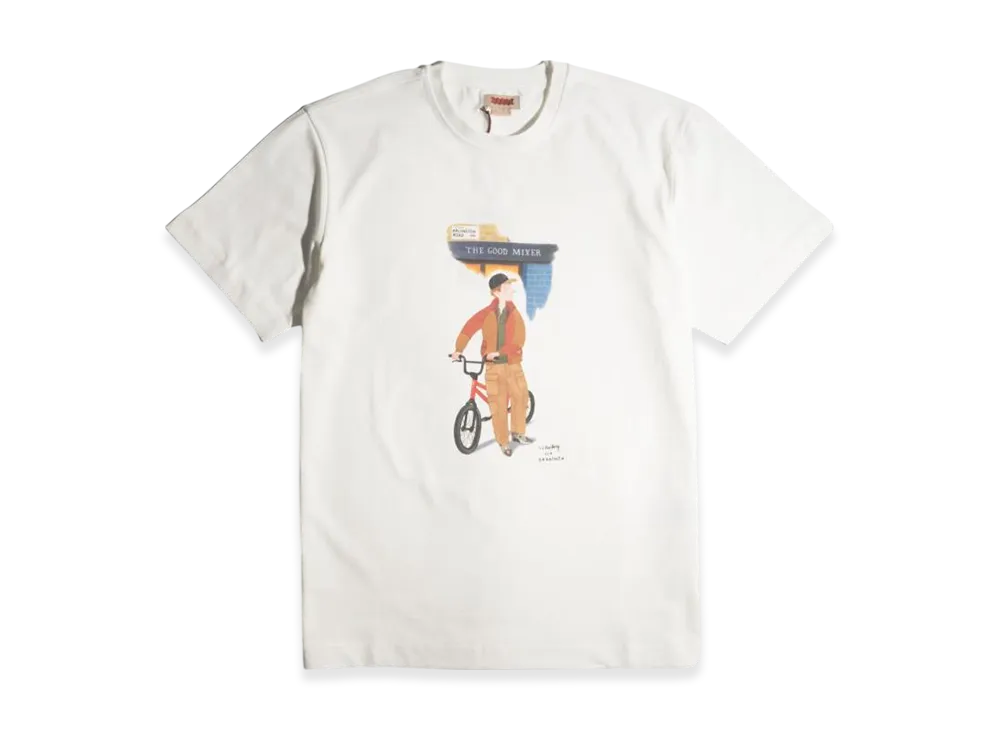 BARACUTA Slowboy Arlington T-Shirt "Off White"