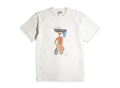 BARACUTA Slowboy Arlington T-Shirt "Off White"