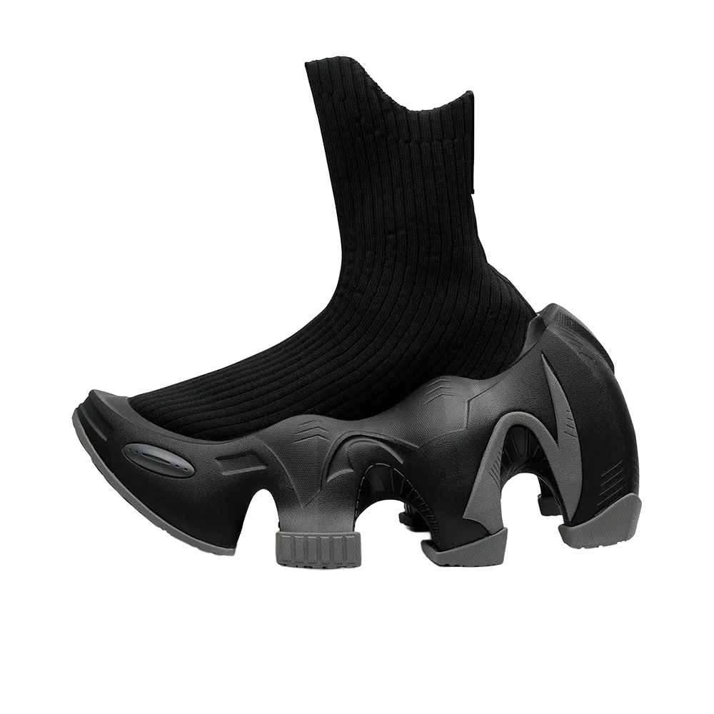grounds BAT RIB SOCK "Black/Black Gray"