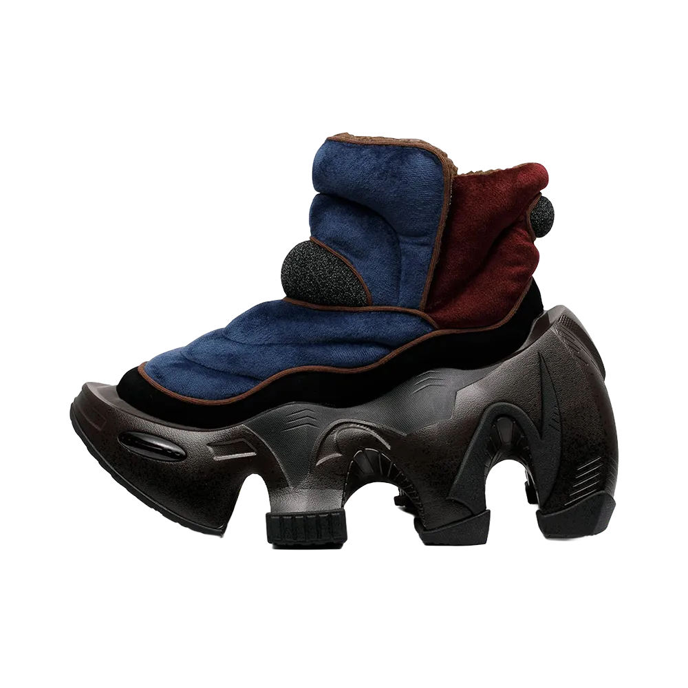 grounds BAT YOKYAKUME "Navy Burgundy/Brown Splash"