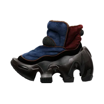 grounds BAT YOKYAKUME "Navy Burgundy/Brown Splash"