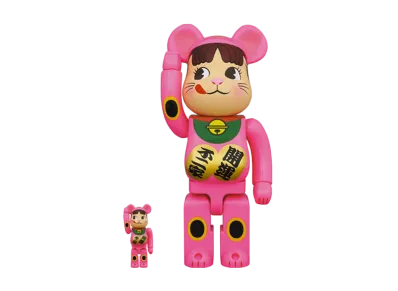Bearbrick Maneki Neko Peko-chan 100% & 400%