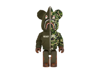 Bearbrick x Readymade x A Bathing Ape 1000%