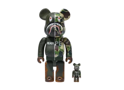 Bearbrick x ReadyMade x A Bathing Ape 100% & 400%